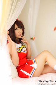 Ayaka (サ ク Saku Ayaka) [Honoo no Rocket] Serveerster + cheerleader [Sakuyabime]