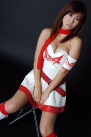 [BWH] HRQ0090 Nagasaku Airi / Nagasaku Airi "Vestido de menina de corrida + maiô High Cross"