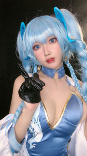 [Net Red COSER Photo] Anime blogger A Bao juga seorang gadis kelinci-Girls Frontline PA15 Delphinium Mei