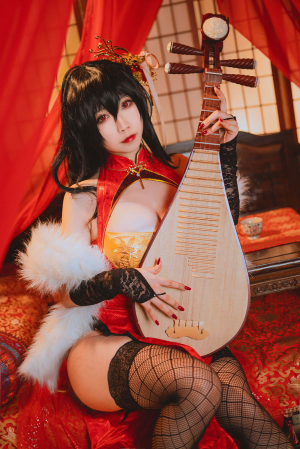 [Kesejahteraan COS] Sadako Peach - Dafeng Cheongsam