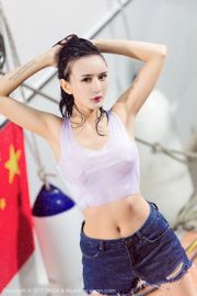 Модель Мэй Ге "Свежая и приятная, красивая грудь, красивые ножки, модно и сексуально" [DKGirl] VOL.026