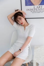 [IESS 奇思趣向] Si Xiangjia 767: Qiuqiu "Pure Desire White Short Skirt"