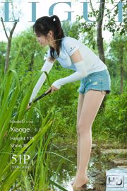 Model kaki Xiao Ge "Fishing Silk Foot" [Ligui Liguil] Kecantikan Internet