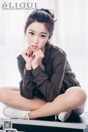 Người mẫu Xiao Xiao "Cô gái ngọt ngào trong chiếc quần nóng bỏng" [Li Nội các]