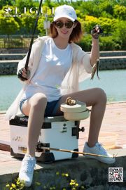 Người mẫu chân Xiao Xiao & Ranran "Fishing Silky Foot" [LIGUI] Chân đẹp và chân ngọc