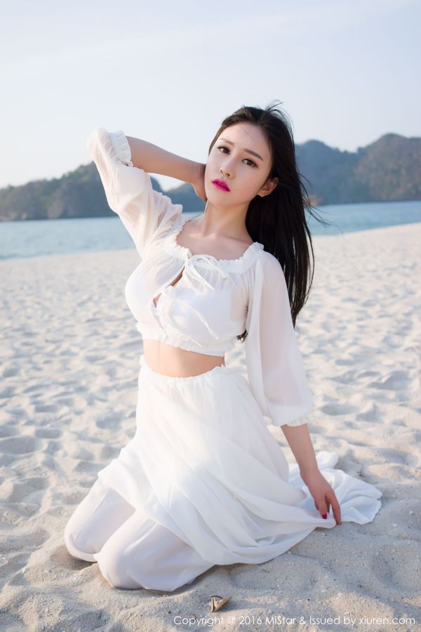 Yu Ji Una "Langkawi Travel Shooting" Beach Dress + Swimsuit [MiStar] Vol.106