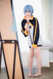 [Cosplay] Blogger anime Kitaro_Kitaro - Pakaian Olahraga Rem