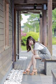 [Тайваньская модель] Пэн Лицзя (Леди Ии) "Съемка выставки цветов Юаньшань на улице"