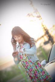 [한국 미인] 이은혜 "거리 촬영 카우보이 구아 + 플라워 드레스
