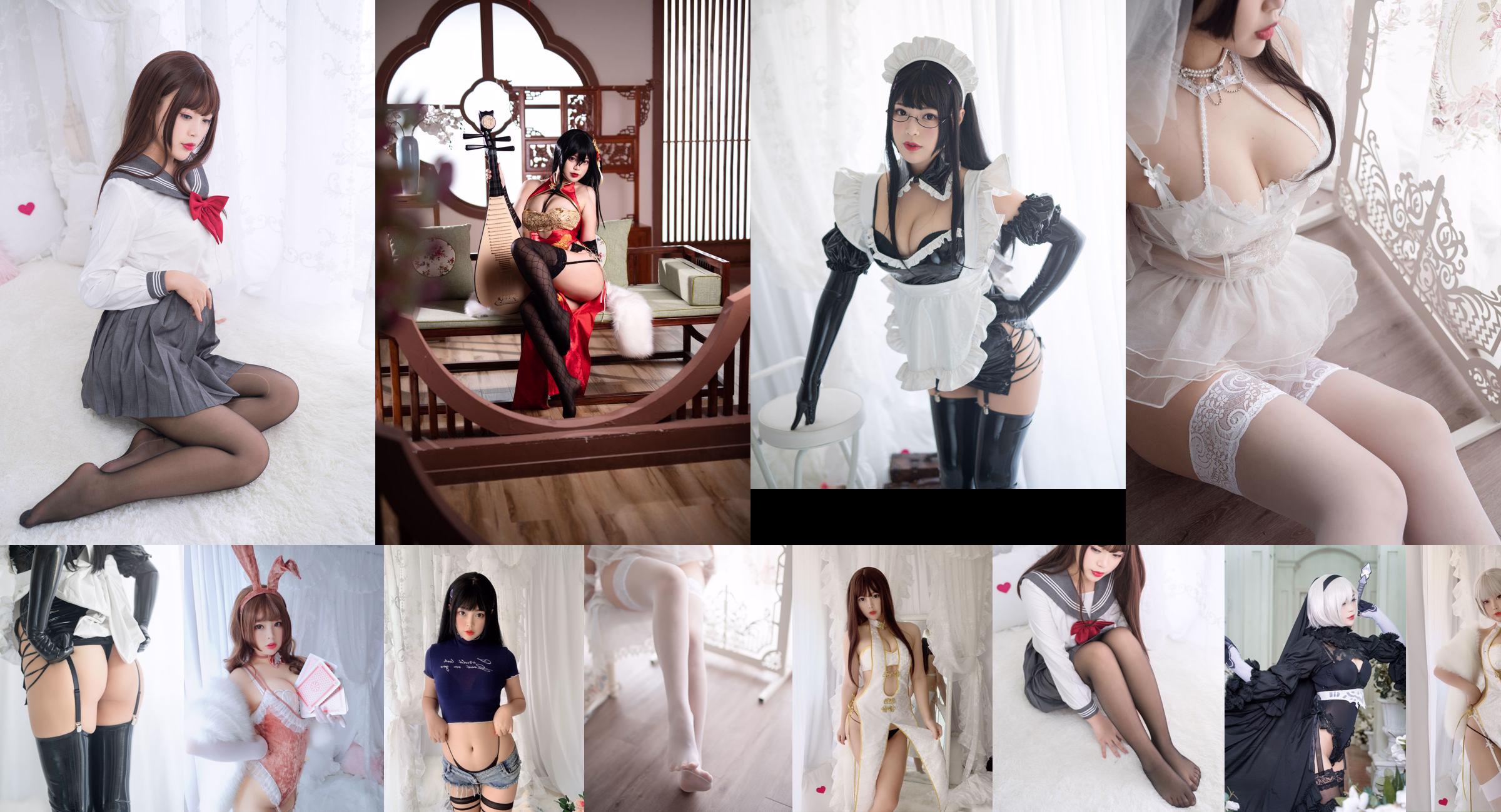 [Cosplay Photo] Cute Miss Sister-Bai Ye--Girl in Black Silk Uniform No.b3a39f Page 1