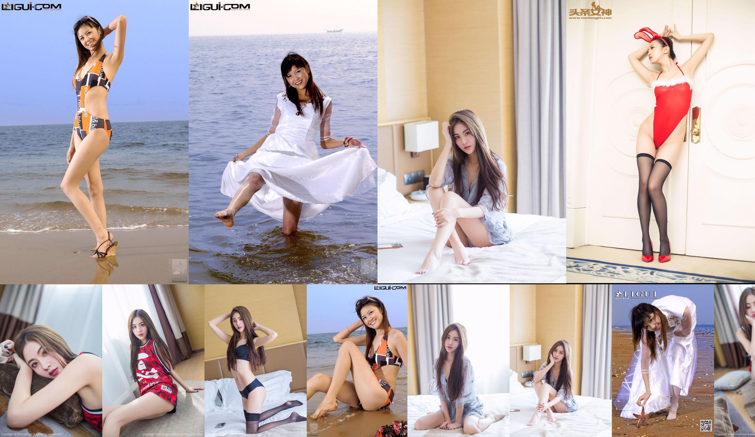 Modell Mayfair "Beach Wet Body und Jade Foot" [丽 柜 LiGui] Seidenfuß Foto Bild No.560bb7 Seite 17
