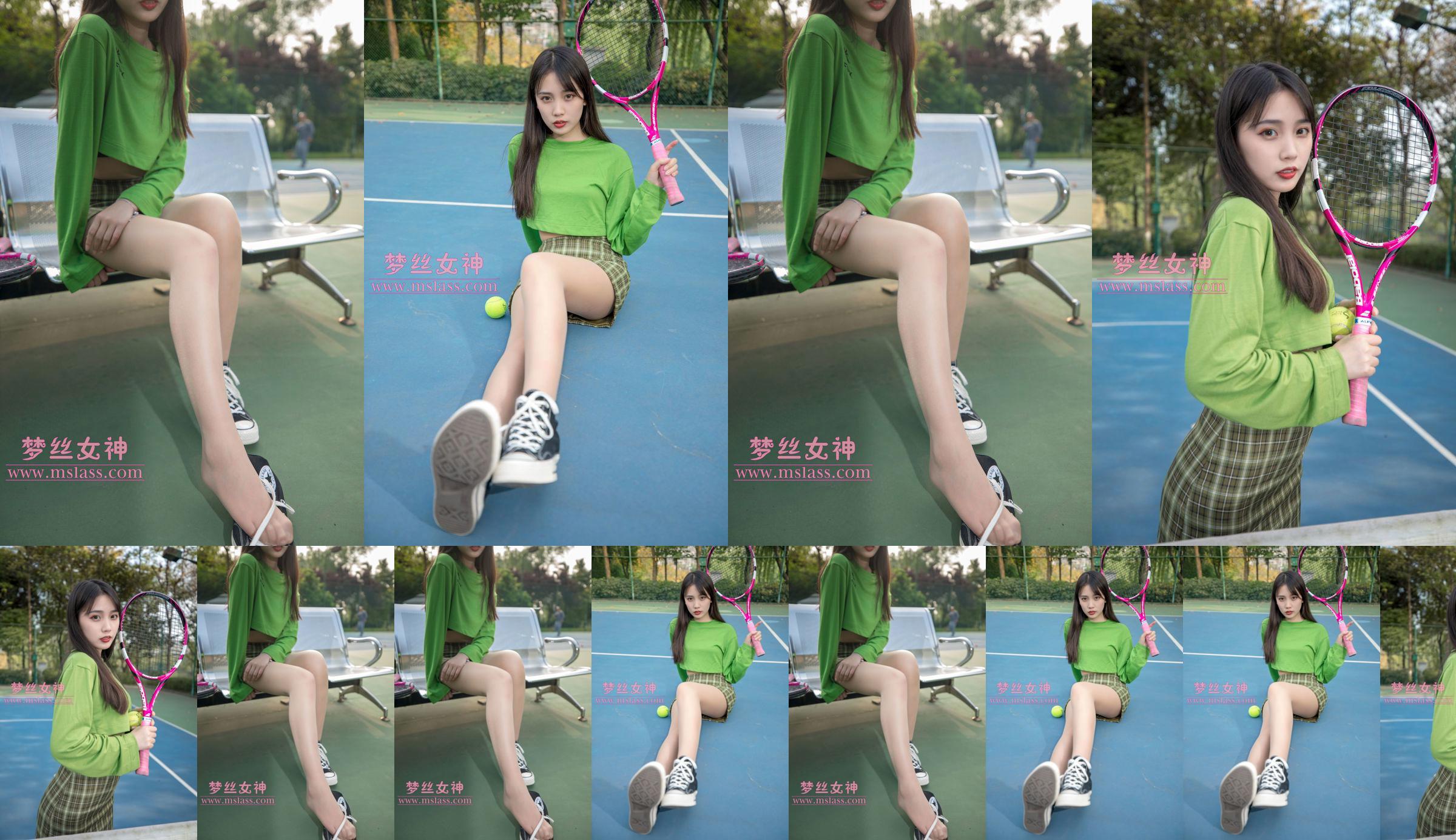 [꿈의 여신 MSLASS] Xiang Xuan 테니스 소녀 No.664cfb 페이지 1