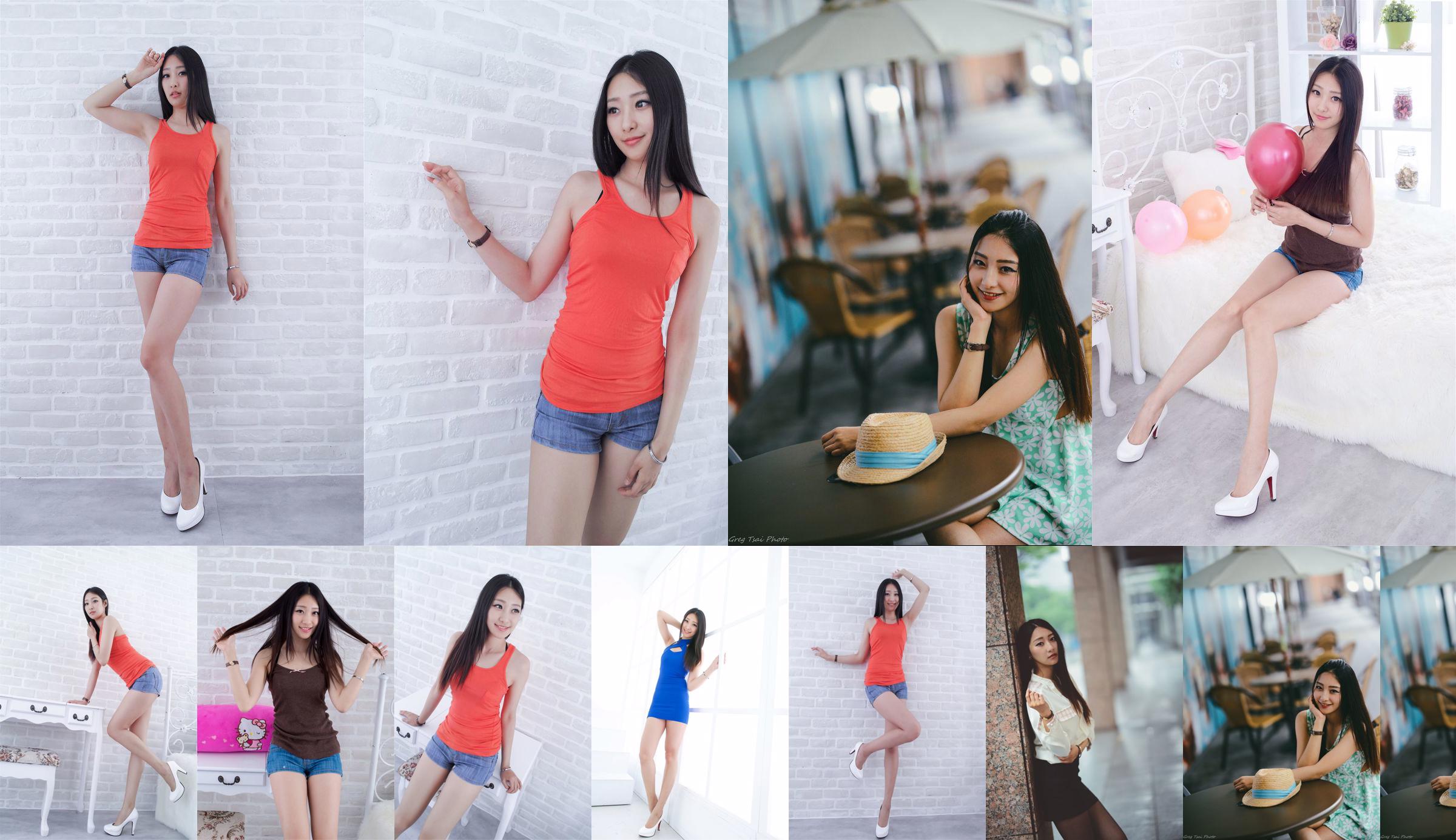 [Taiwan net celebrity beauty] Joan Xiaokui, fresh legs model style + Xinyi street shooting No.7dc51d Page 1