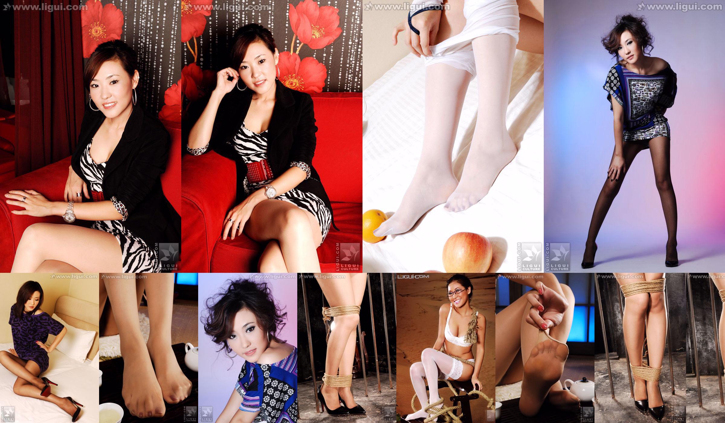 Modelo CoCo "Show de estilo de TI doce e elegante" [丽 柜 LiGui] Foto de belas pernas e pés de jade No.cfd287 Página 4