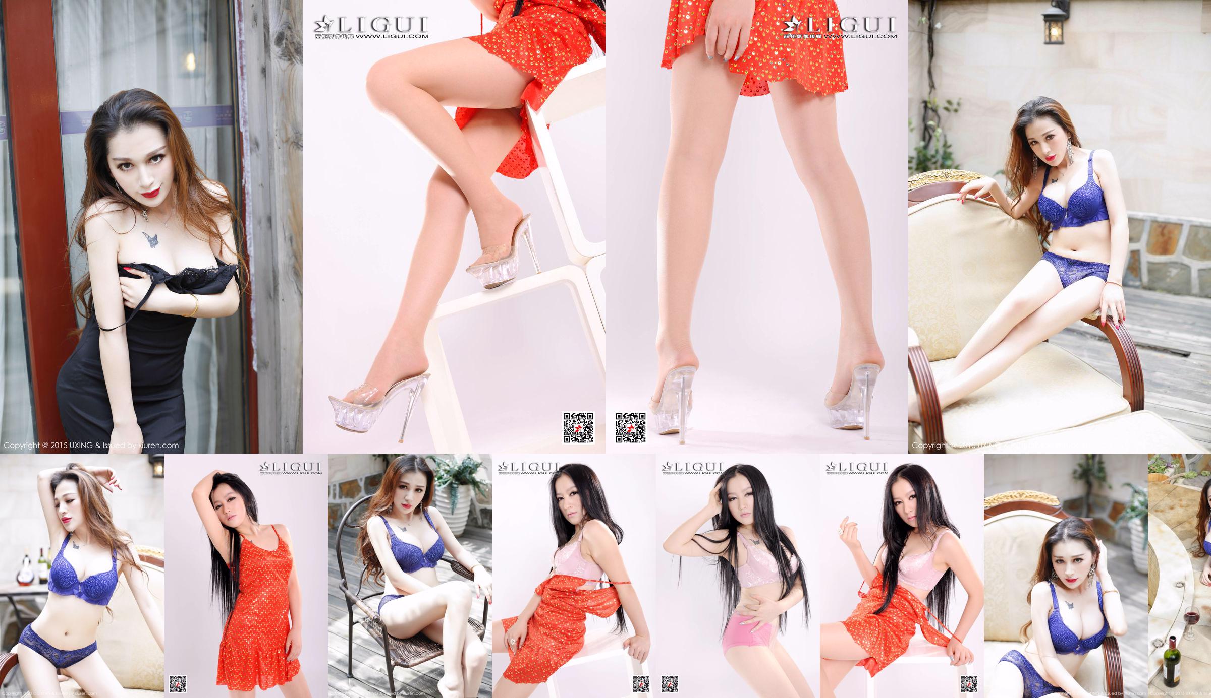 Model Shen Lu „Wysokie obcasy, piękne nogi i nefrytowe stopy” [Ligui Ligui] No.e16c9e Strona 35