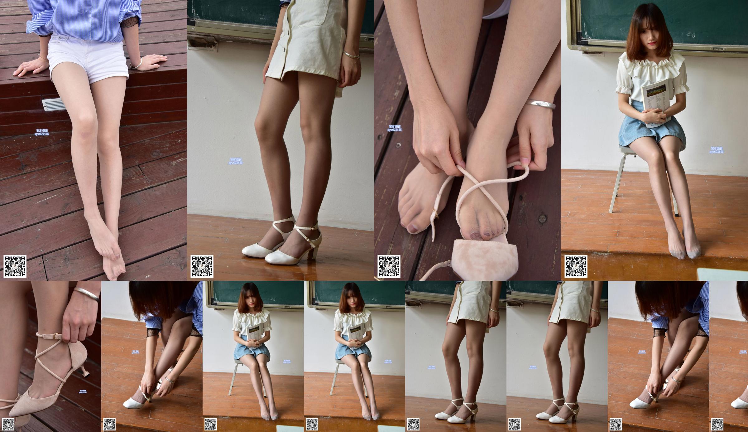[Dasheng Model Shooting] No.022 Soft Silk Stockings Feet No.996fa9 Trang 30