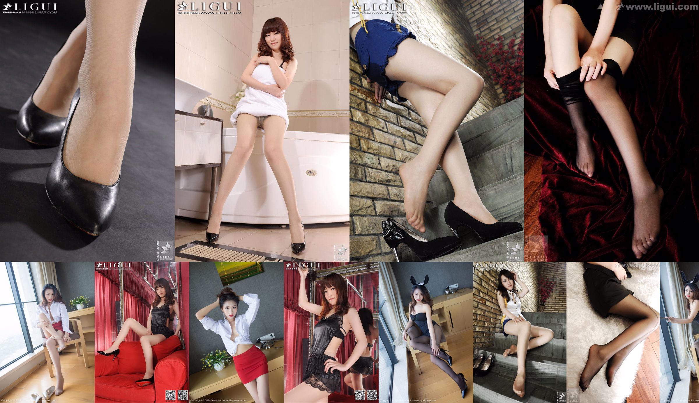 Người mẫu Tina "Indoor Charming Stunner" [丽 柜 LiGui] Ảnh chân dài ngọc nữ No.b344b0 Trang 1
