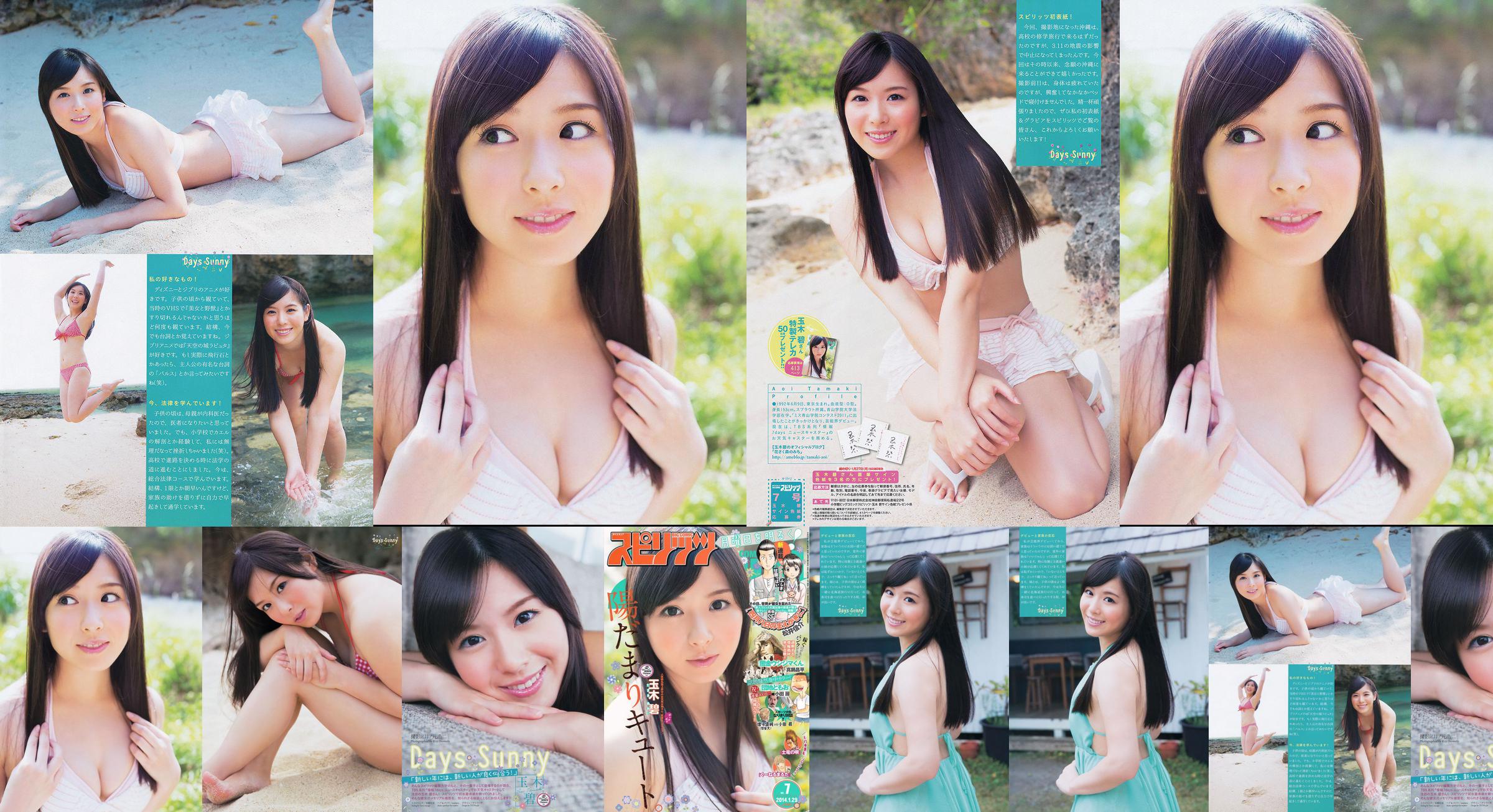 [Weekly Big Comic Spirits] Tamakibi 2014 No.07 Photo Magazine No.880a81 Pagina 3