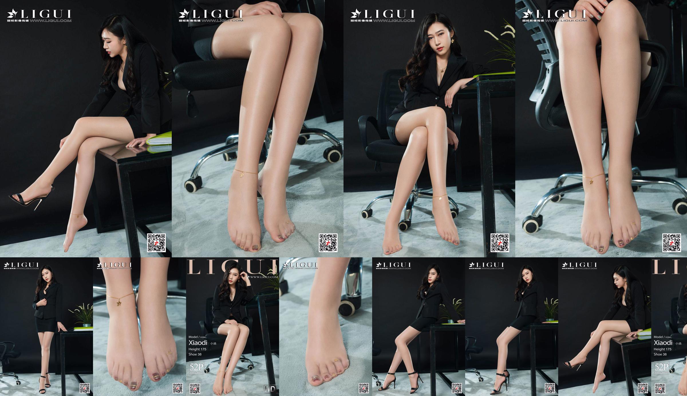 นางแบบ Xiao Di "Ross OL High-heeled Legs" [丽柜 LiGui] Internet Beauty No.fce5a7 หน้า 17
